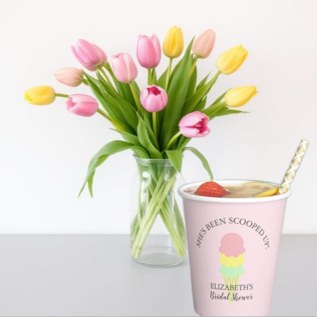 Eiscreme-Brautparty Pappbecher (Von Creator hochgeladen)