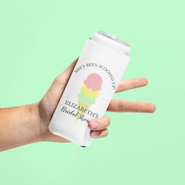 Eiscreme-Brautparty Selters Dosenkühler (Von Creator hochgeladen)