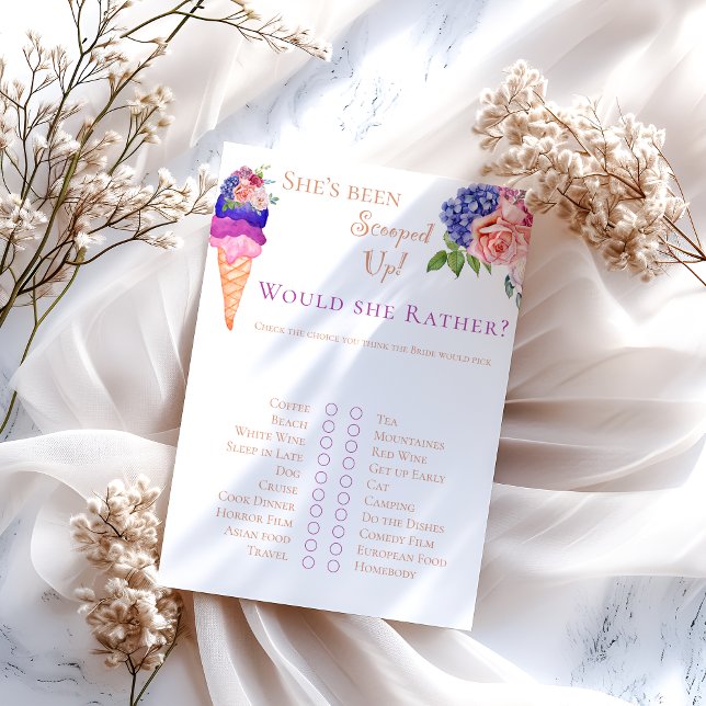 Eiscreme-Brautparty-Spiel (Von Creator hochgeladen)