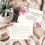 Eiscreme Bridal Anfrage Rezeptur für die Braut Hinweiskarte<br><div class="desc">Feiern Sie die Braut mit einem süßen und köstlichen Brautparty zum Thema Eis! Dieses lustige und erfrischende Thema ist perfekt für eine Ansammlung im Sommer oder für jede Braut, die alles Lieben Eis. Die Veranstaltung bietet eine große Auswahl an Eissorten, Decken und süßen Leckereien und schafft eine fröhliche und skurrile...</div>