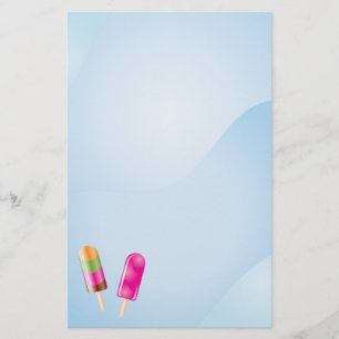 Eiscreme Briefpapier