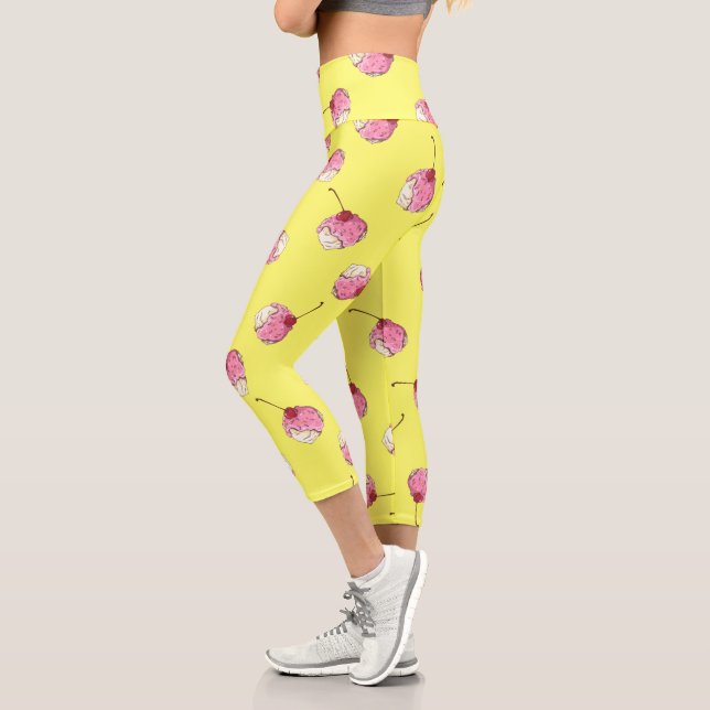 Eiscreme Capri Leggings (Links)