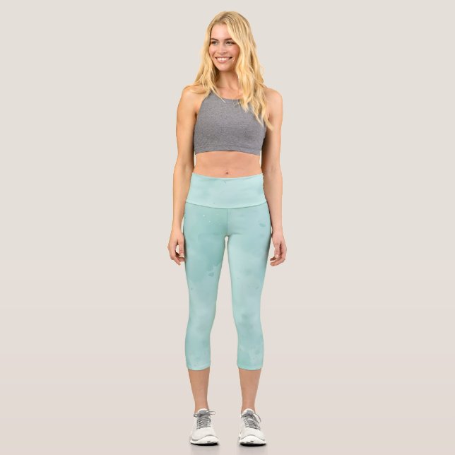 Eiscreme Capri Leggings (Vorderseite)
