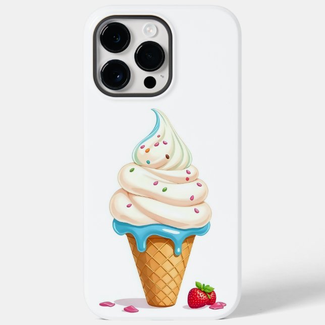 Eiscreme  Case-Mate iPhone hülle (Rückseite)