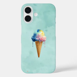 Eiscreme iPhone 16 Hülle