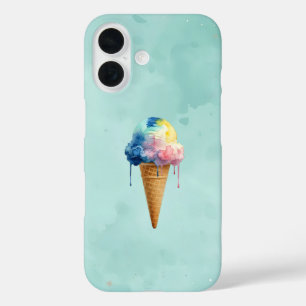 Eiscreme iPhone 16 Hülle
