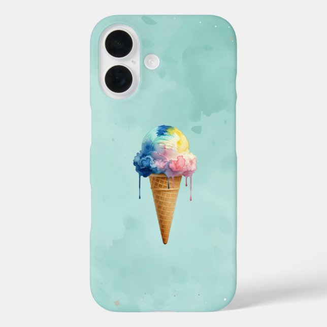 Eiscreme Case-Mate iPhone Hülle (Rückseite)