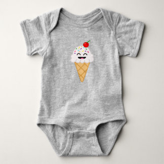Eiscreme Cone Baby One-Piece Strampler