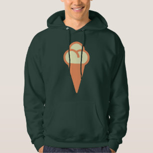 Eiscreme-Cones-Symbol Hoodie