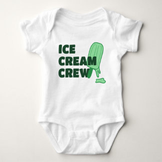 Eiscreme-Crew grün Baby Strampler