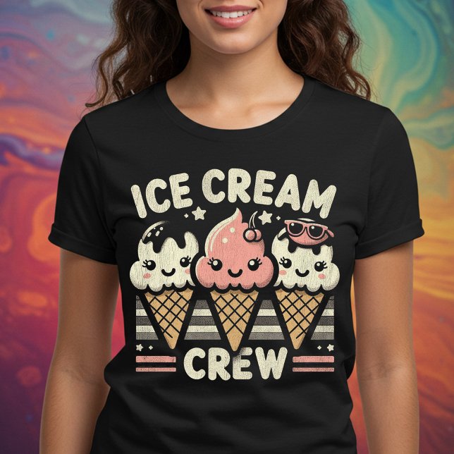 Eiscreme-Crew T-Shirt (Von Creator hochgeladen)