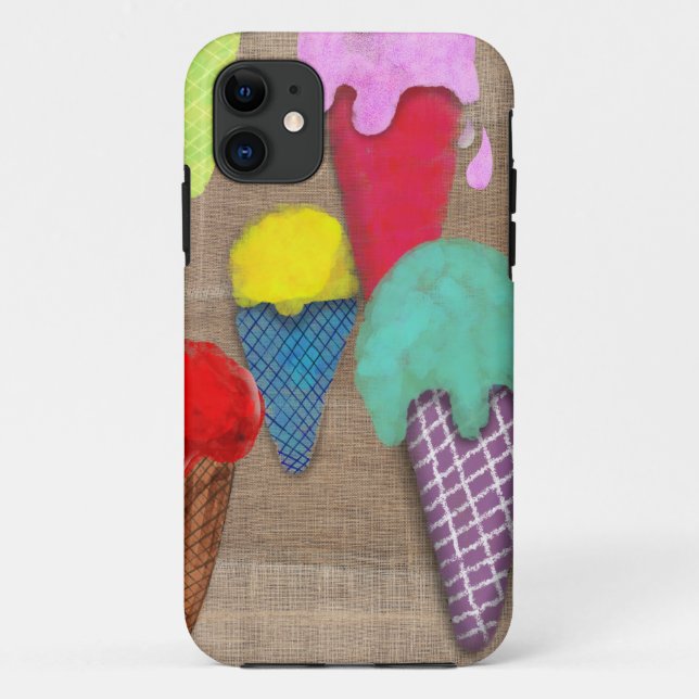 Eiscreme-Dessert iPhone/iPad-Gehäuse Case-Mate iPhone Hülle (Rückseite)