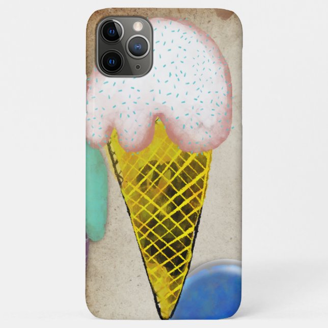 Eiscreme-Dessert iPhone/iPad-Gehäuse Case-Mate iPhone Hülle (Rückseite)