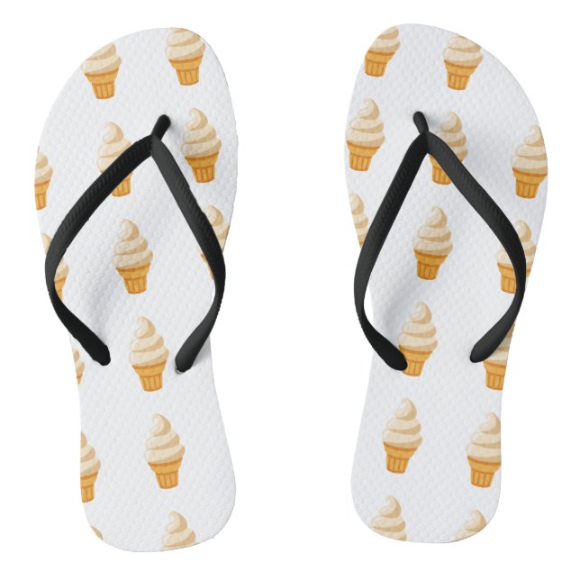 Eiscreme Drehend Flop Flip Flops (Fußbett)