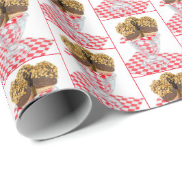 Eiscreme-Drumsticks aus Glas Geschenkpapier