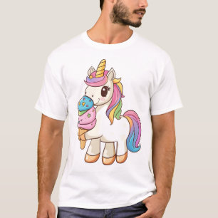 Eiscreme-Einhorn-Freude (1) T-Shirt