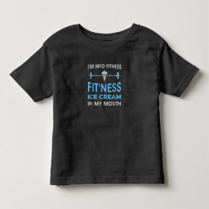 Eiscreme Feinschmecker Ness Gym gibt Männern Fraue Kleinkind T-shirt
