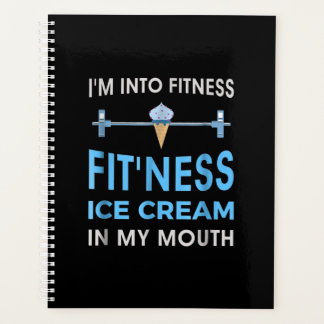 Eiscreme Feinschmecker Ness Gym gibt Männern Fraue Planer