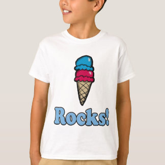 Eiscreme-Felsen T-Shirt