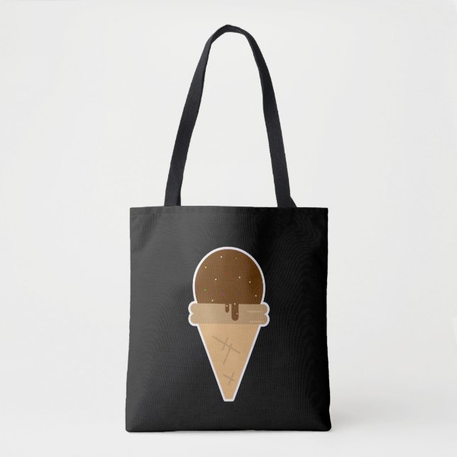 Eiscreme-Flachbilddarstellung (Vorderseite)