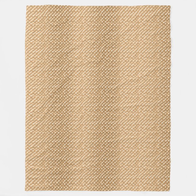 Eiscreme Fleecedecke (Vorderseite)