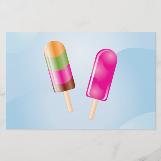 Eiscreme Flyer (Vorne)