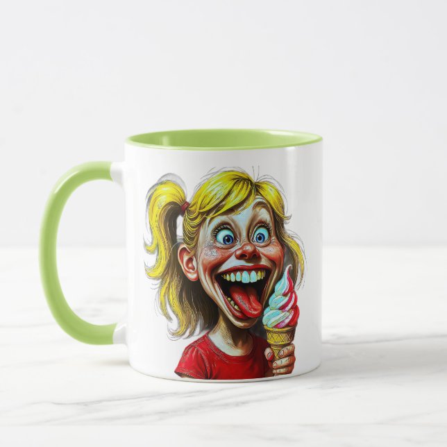Eiscreme-Freuden-Ausbruch Tasse (Links)