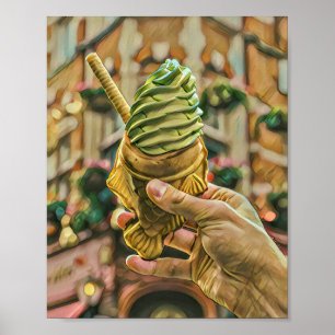 Eiscreme für Kinder Poster