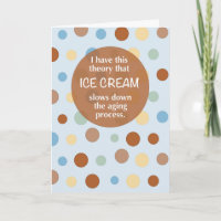 Eiscreme Geburtstag Lustig Alter Humor Punkte