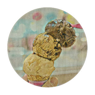 Eiscreme Geburtstagsgeschenk Schneidebrett