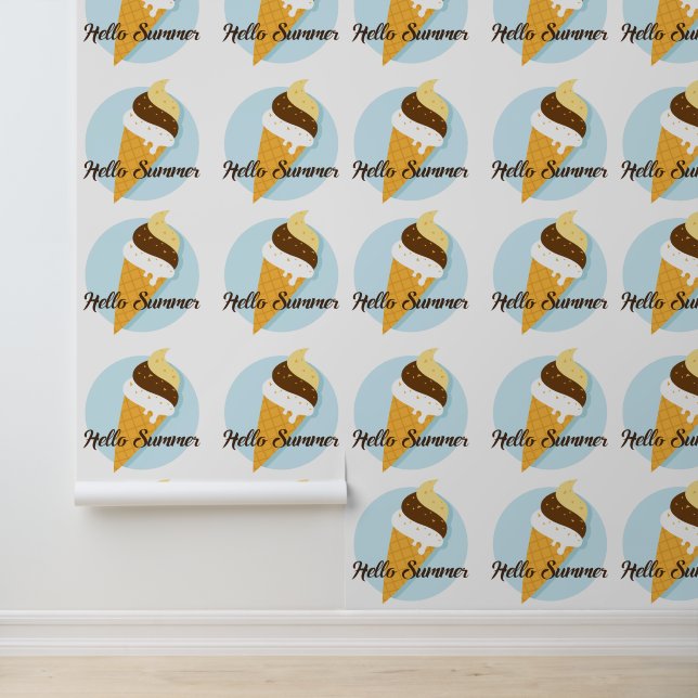 Eiscreme Hallo Tapete (Anwendung)