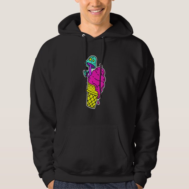Eiscreme Hoodie (Vorderseite)