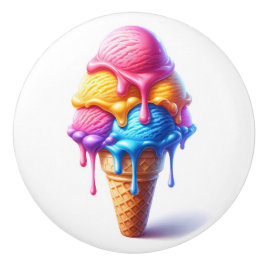 Eiscreme Keramikknauf