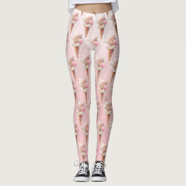 Eiscreme Kitty - Rosy & Dreamy Leggings