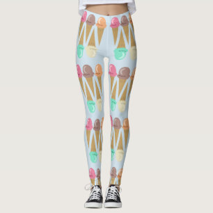 Eiscreme-Knochenzone Leggings