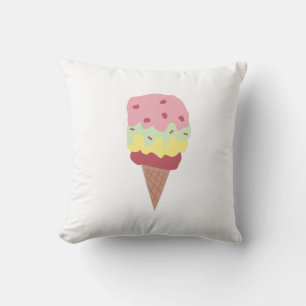Eiscreme-Kone-Kopfkissen Kissen