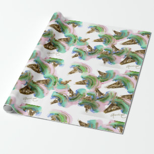 Eiscreme-Kone-Party Lovitude-Geschenk Wraps Geschenkpapier