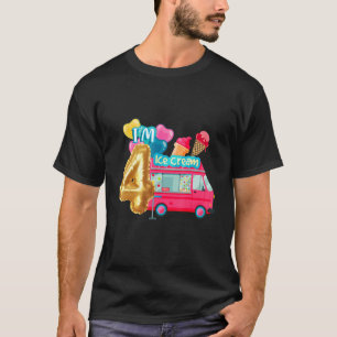 Eiscreme Königin Rosa Himbeere Erdbeere Eros Benda T-Shirt