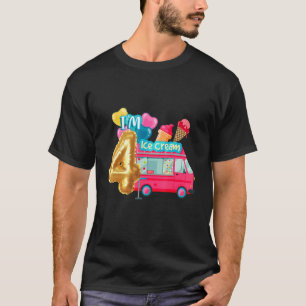 Eiscreme Königin Rosa Himbeere Erdbeere Eros Benda T-Shirt