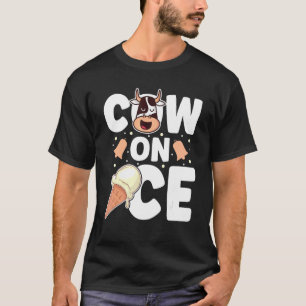 Eiscreme-Kühe Auf Eis Sommer-Eis T-Shirt