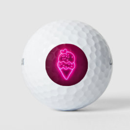 Eiscreme Kunst, Dichtung und Musik Golfball