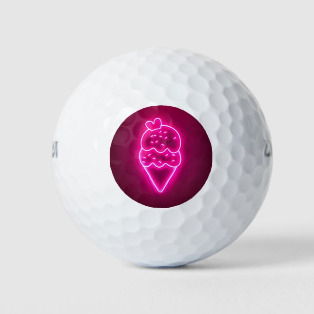 Eiscreme Kunst, Dichtung und Musik Golfball (Vorderseite)