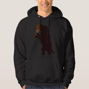 Eiscreme Labrador Schokolade Labrador Hund essen I Hoodie