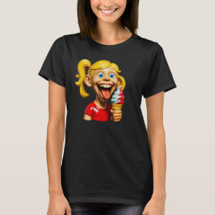 Eiscreme Lach T-Shirt