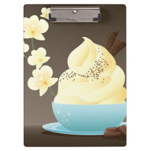 Eiscreme-Leckerei Klemmbrett