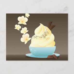 Eiscreme-Leckerei Postkarte