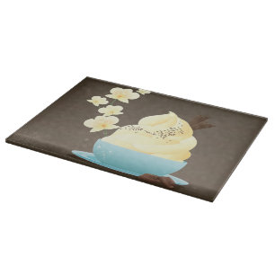 Eiscreme-Leckerei Schneidebrett