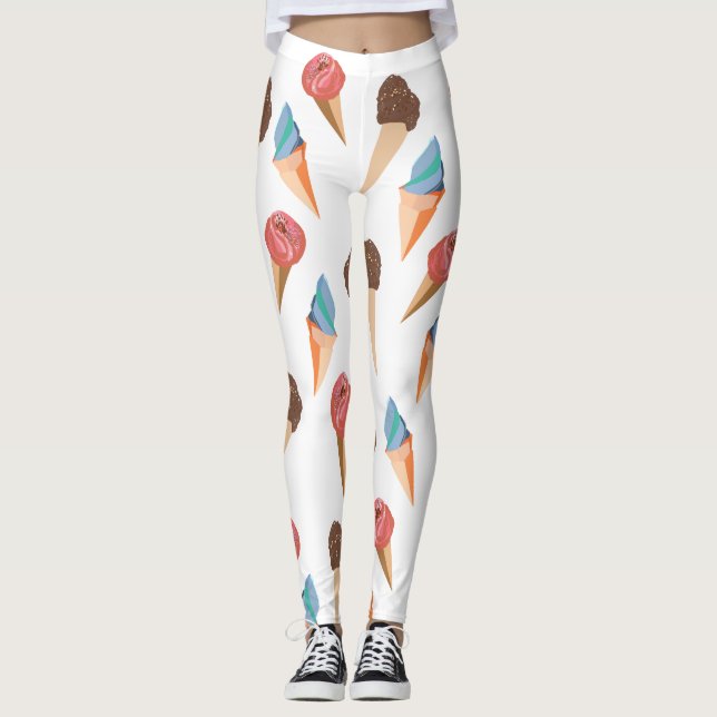 Eiscreme Leggings (Vorderseite)