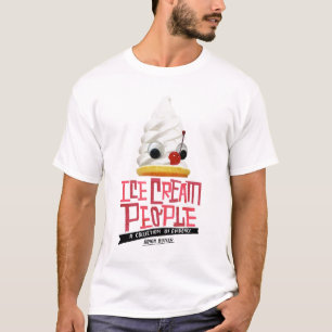 Eiscreme-Leute "Projektlogo " T-Shirt