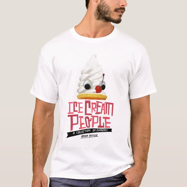 Eiscreme-Leute "Projektlogo " T-Shirt (Vorderseite)